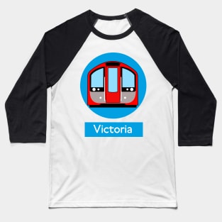 London Underground Subway Victoria line Baseball T-Shirt